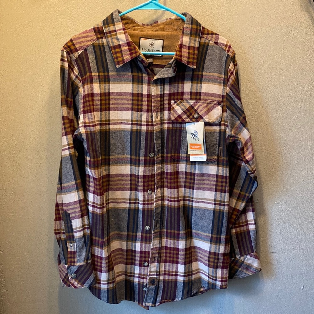 Legendary Whitetails Men's Buck Camp Flannel Shirt